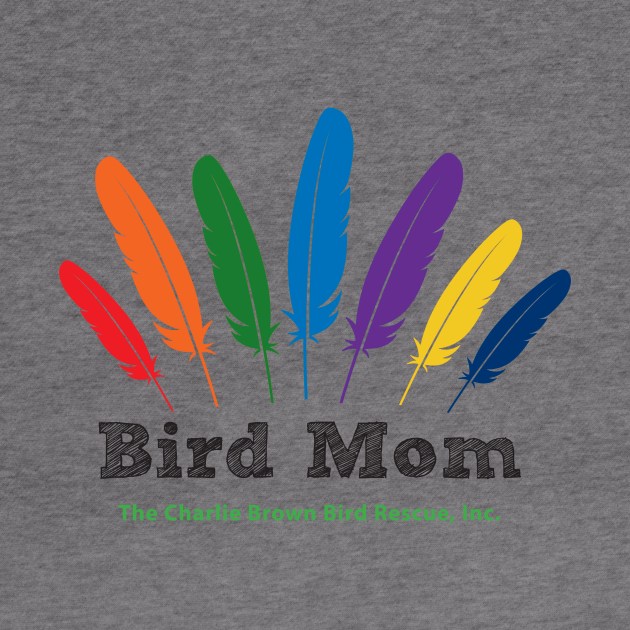 CB bird mom - black type by Just Winging It Designs